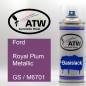 Preview: Ford, Royal Plum Metallic, GS / M6701: 400ml Sprühdose, von ATW Autoteile West.